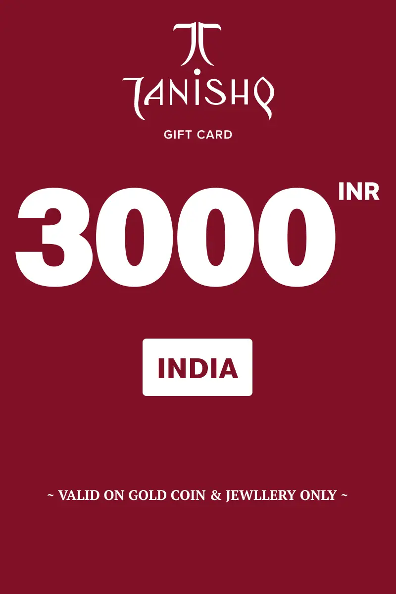 Tanishq Gold Coin 3000 INR Gift Card (India) - Digital Key