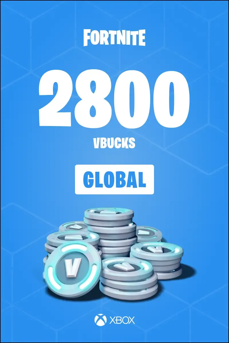 Buy Fortnite - 2800 V-Bucks Card (Global) (Xbox One / Xbox Series X|S ...