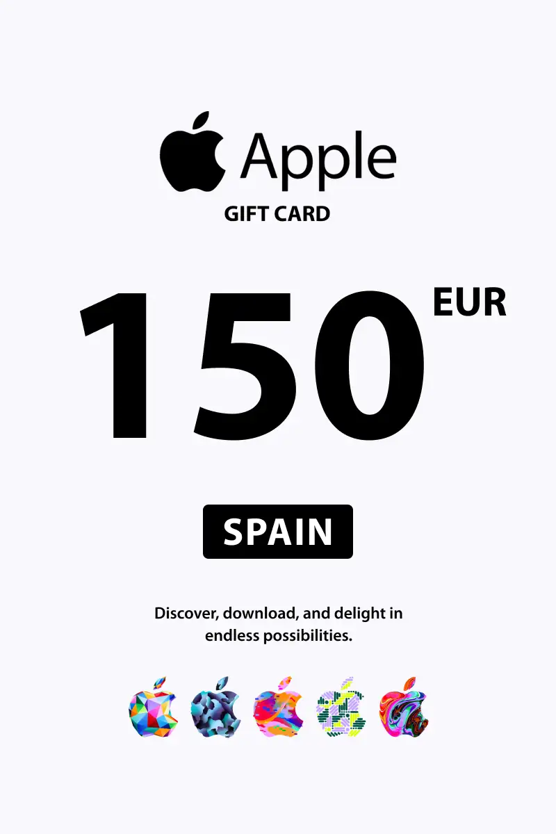 Apple 150 EUR Gift Card (Spain) - Digital Key