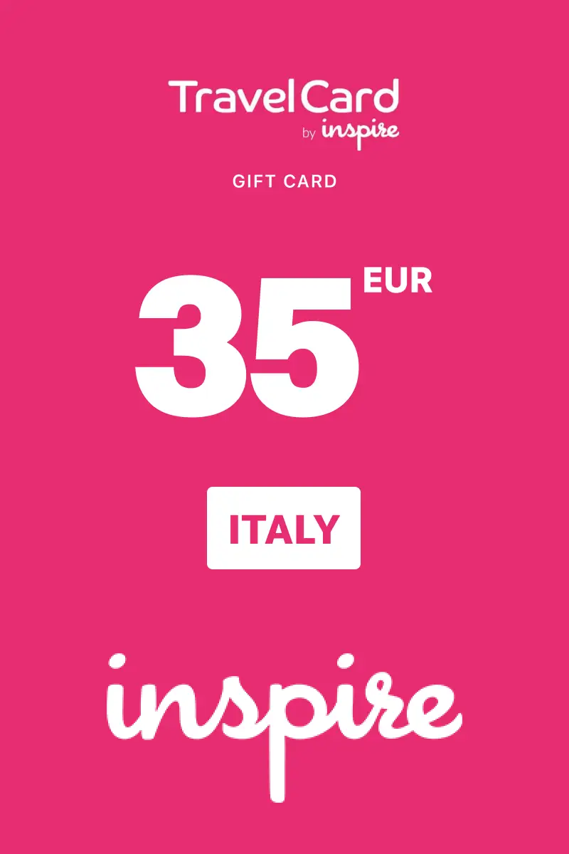 TravelCard by Inspire 35 EUR Gift Card (Italy) - Digital Key