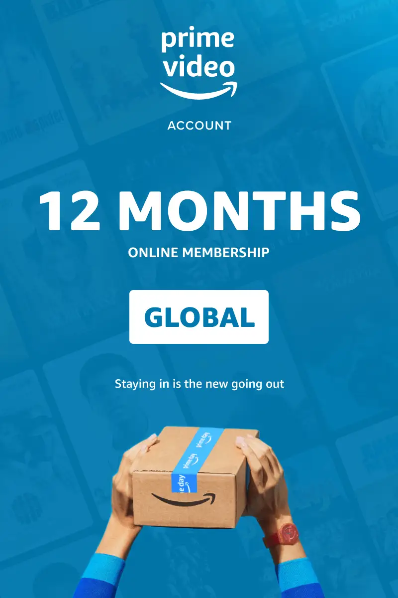 Amazon Prime 12 Months Online Membership (Global) - Amazon Account