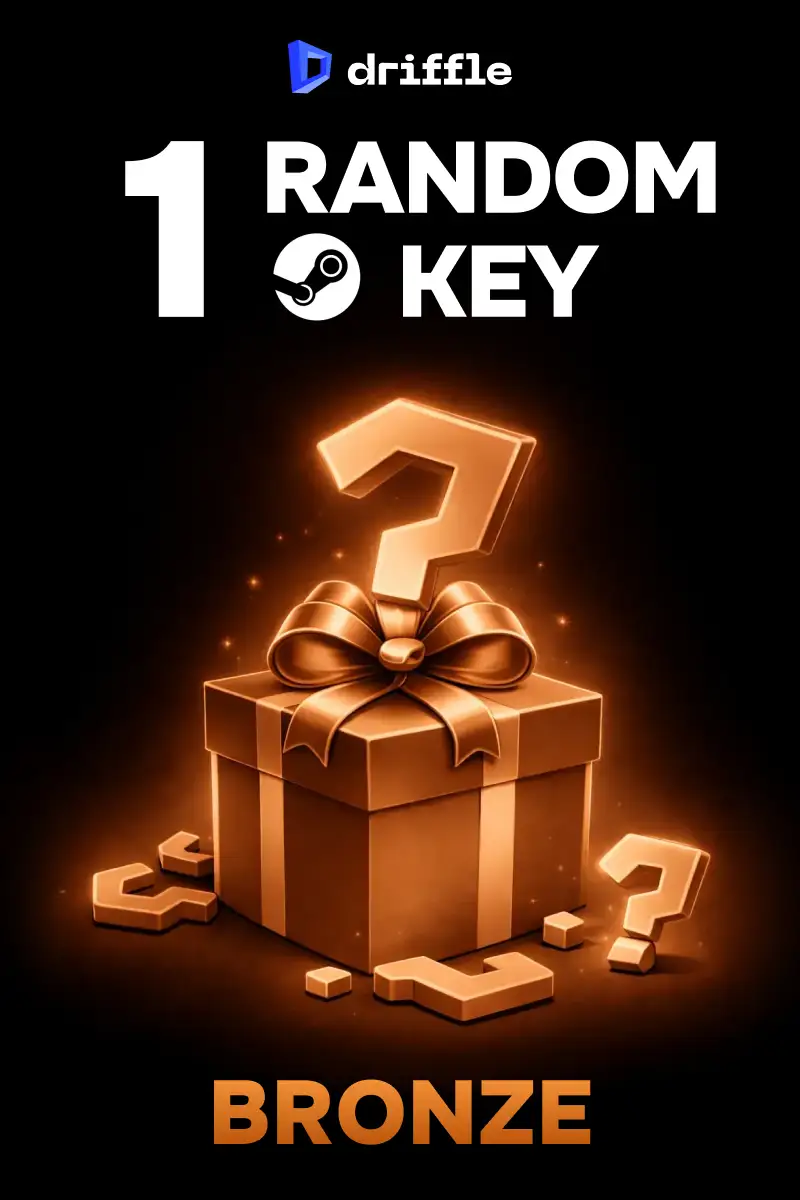 1 Random Steam Game - Bronze (Global) (PC) - Steam - Digital Key