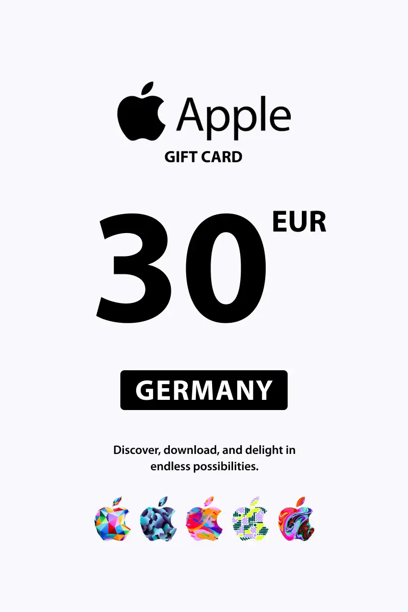 Apple 30 EUR Gift Card (Germany) - Digital Key