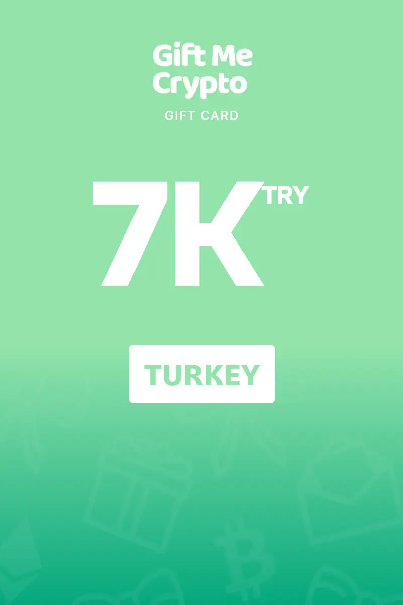 Gift Me Crypto 7000 TRY Gift Card (Turkey) - Digital Key