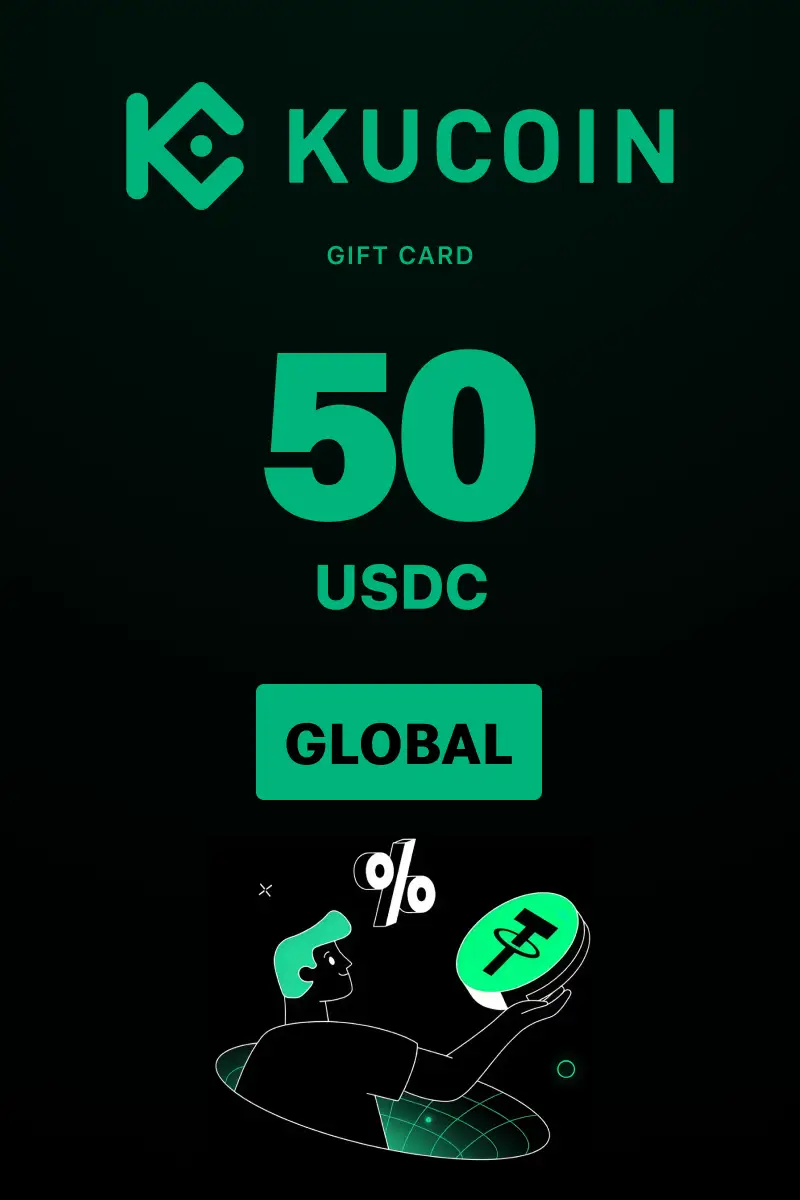 KuCoin Gift Card 50 USDC Gift Card (Global) - Digital Key