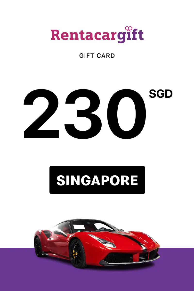 RentaCar Gift 230 SGD Gift Card (Singapore) - Digital Key