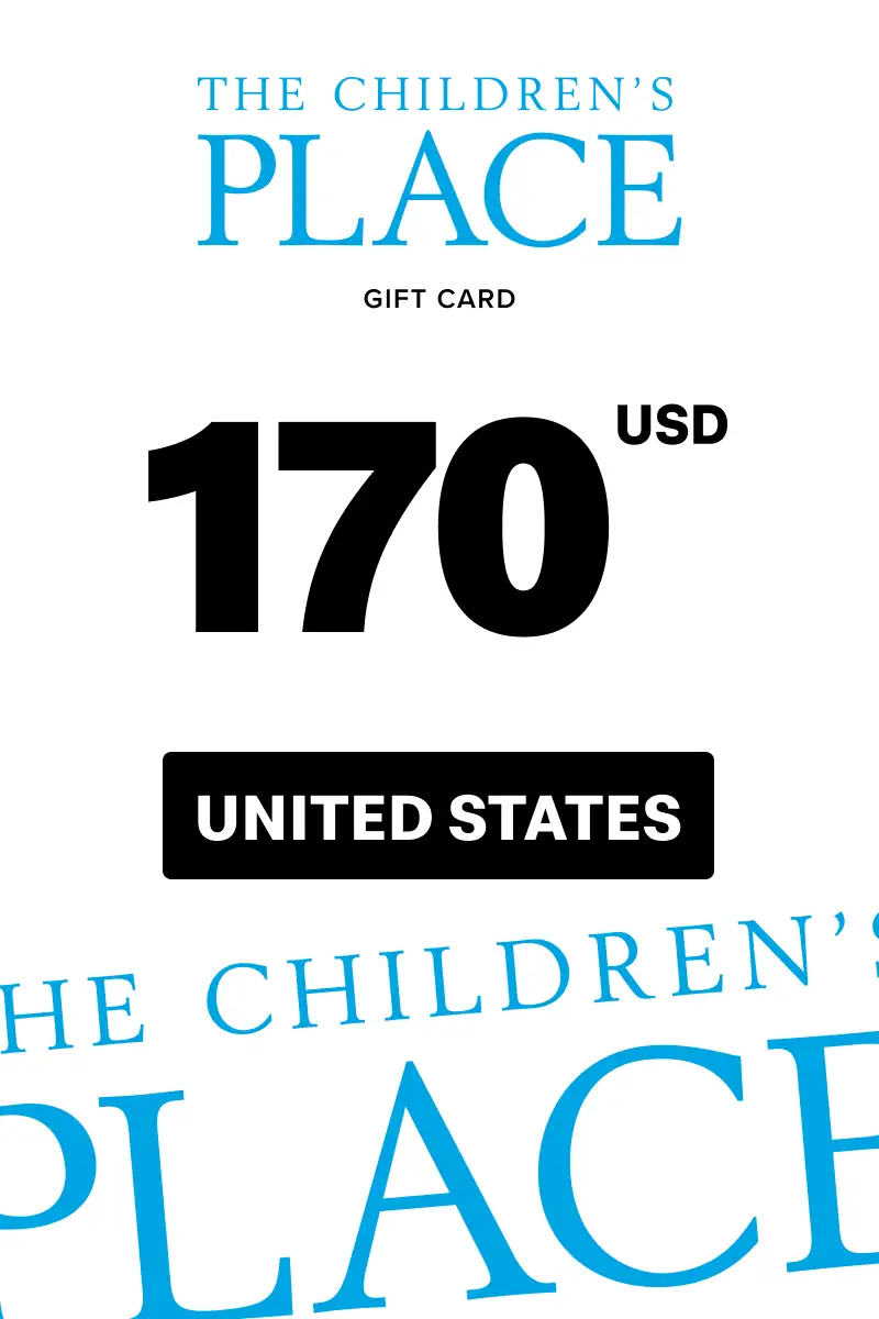 The Children's Place 170 USD Gift Card (United States) - Digital Key