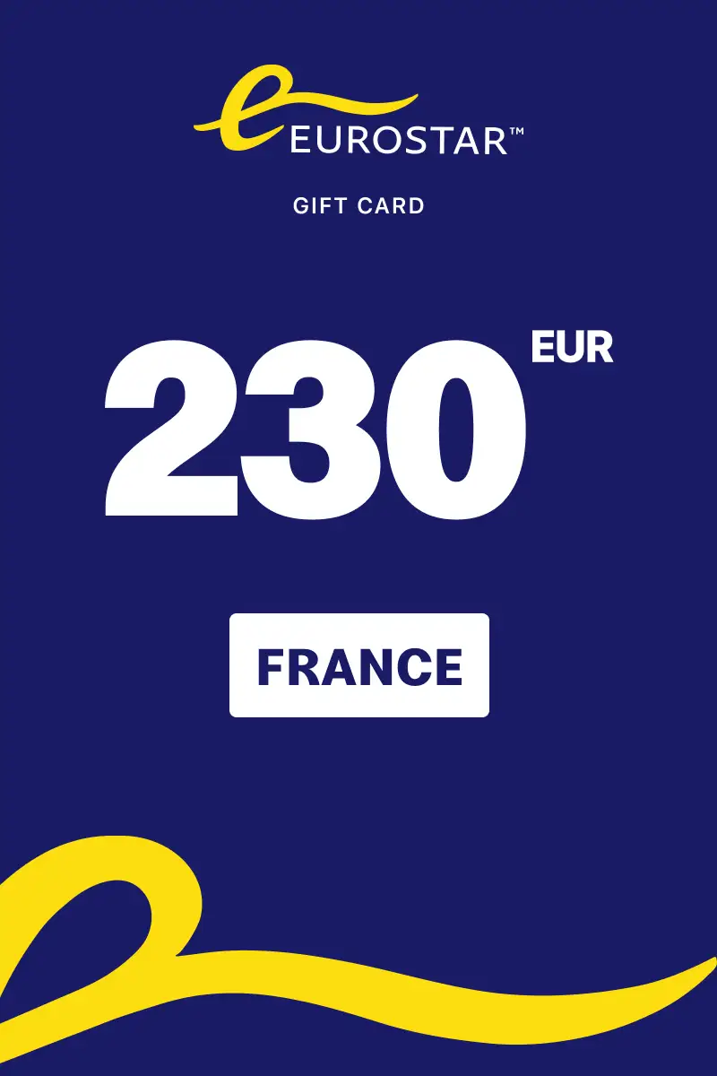 Eurostar 230 EUR Gift Card (France) - Digital Key