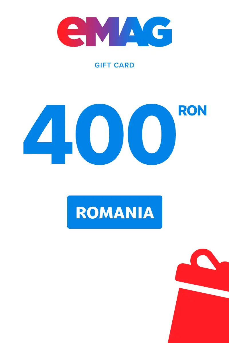 EMAG 400 RON Gift Card (Romania) - Digital Key
