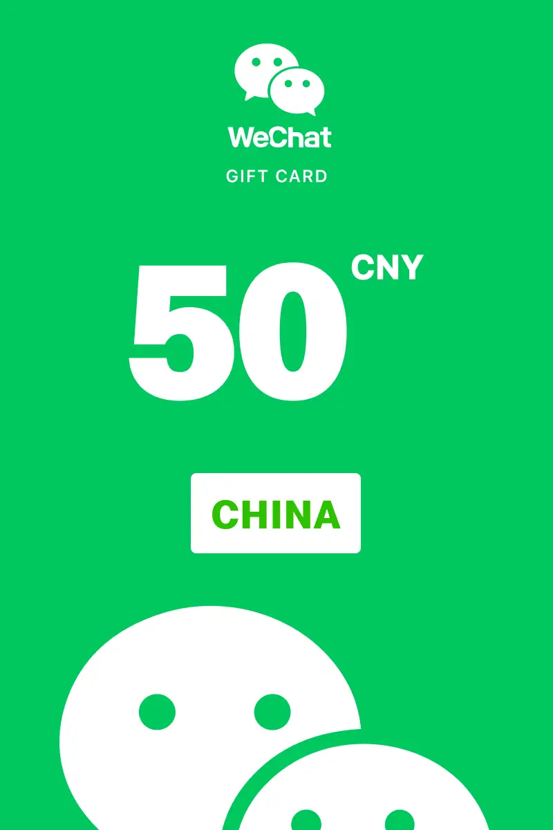 WeChat 50 CNY Gift Card (China) - FlexeCard - Digital Key