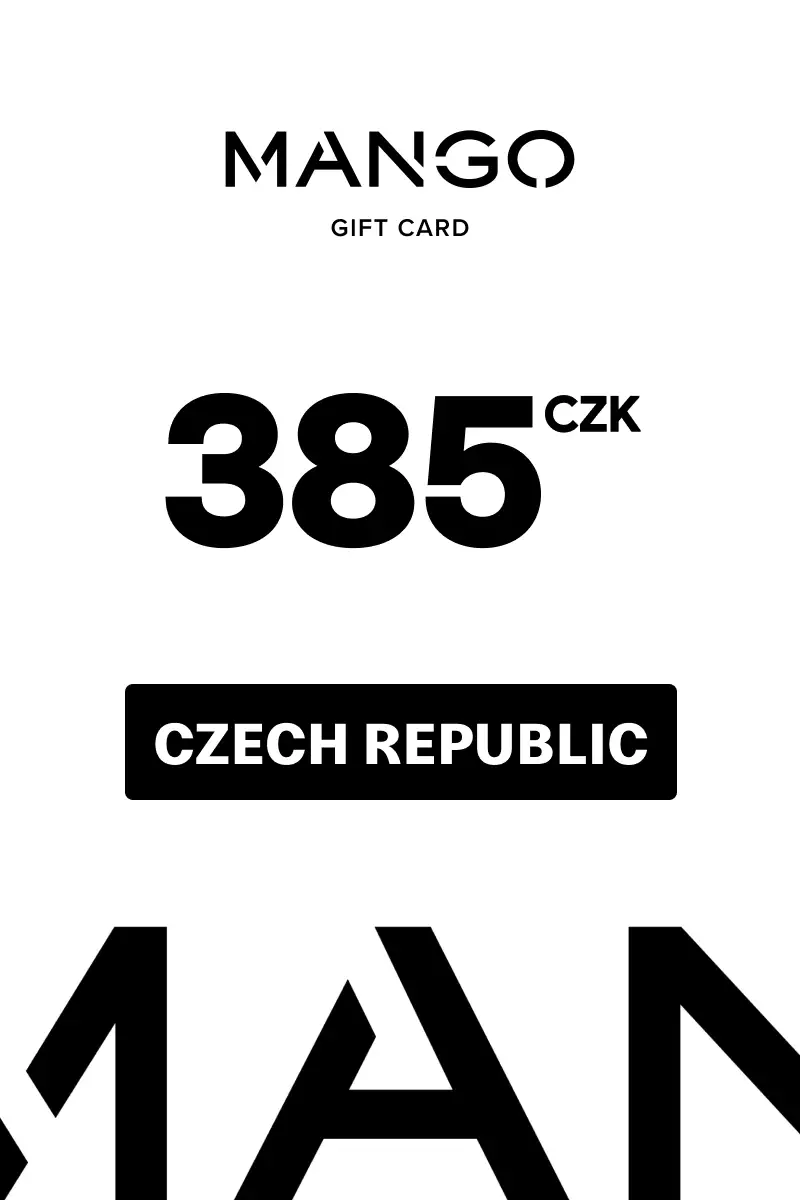 Mango 385 CZK Gift Card (Czech Republic) - Digital Key