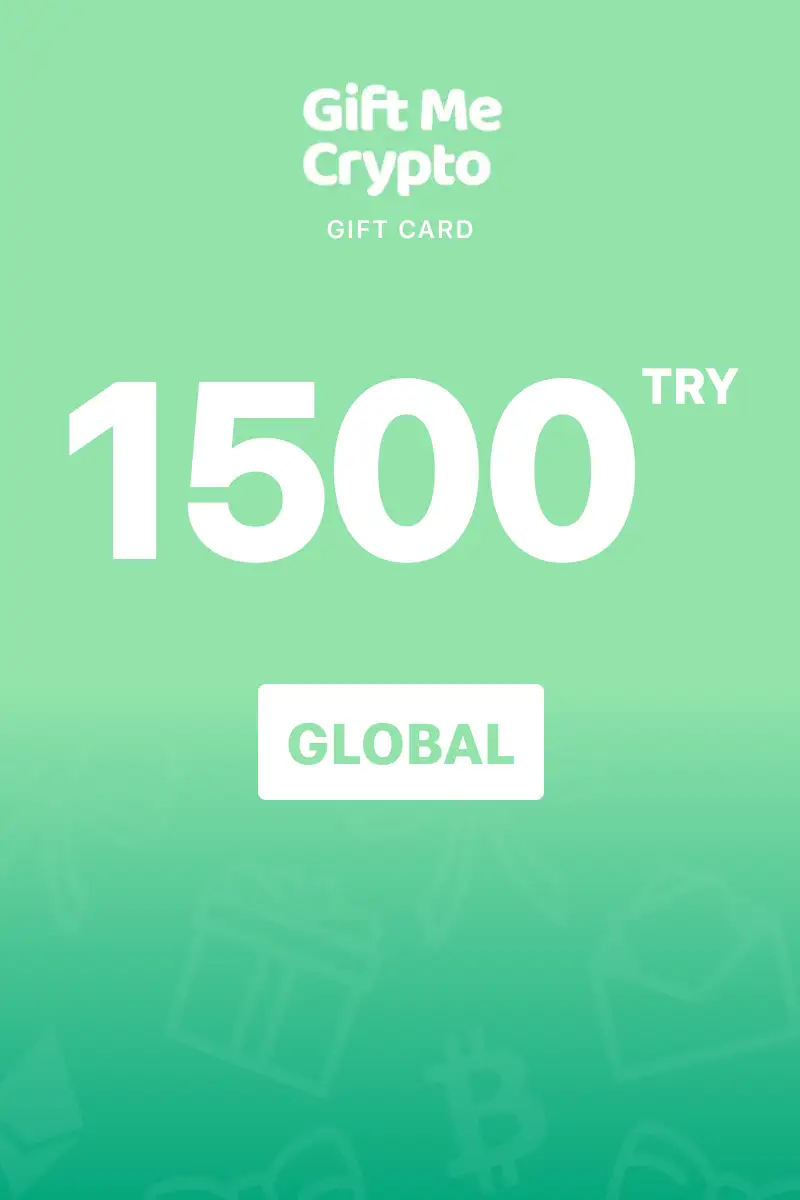 Gift Me Crypto 1500 TRY Gift Card (Global) - Digital Key