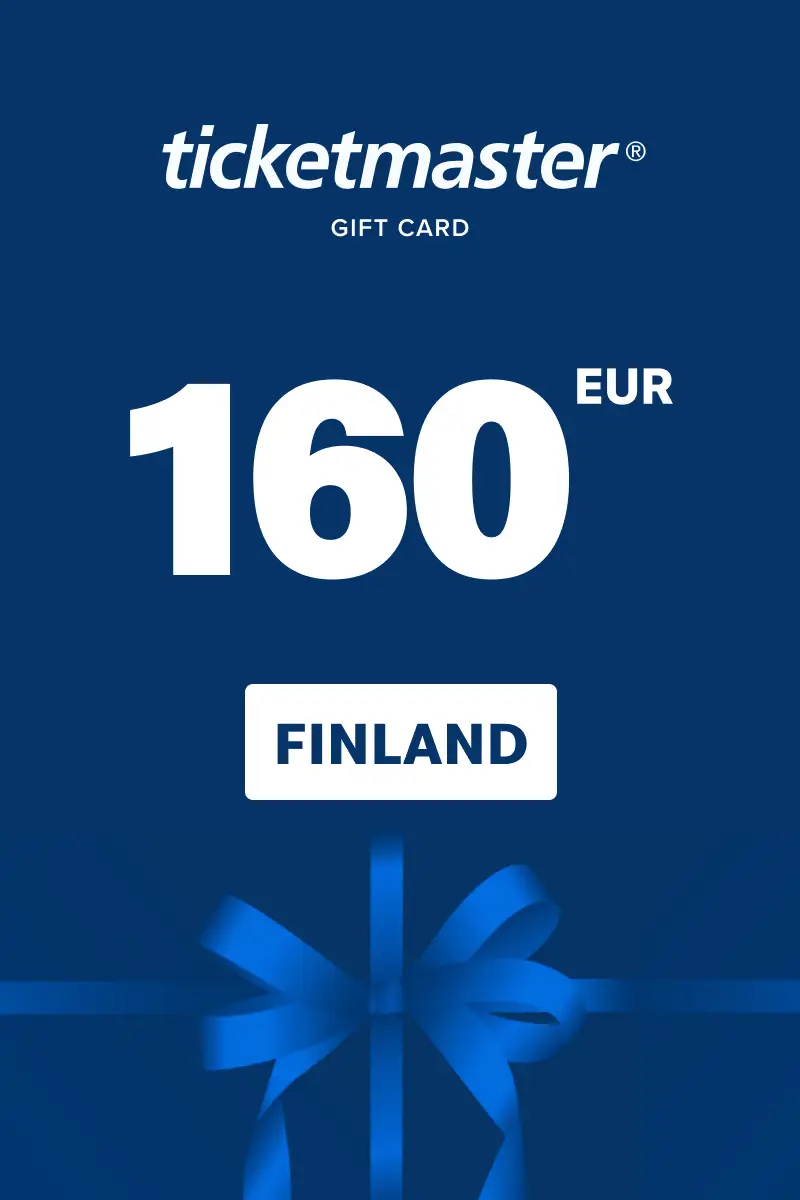 Ticketmaster 160 EUR Gift Card (Finland) - Digital Key