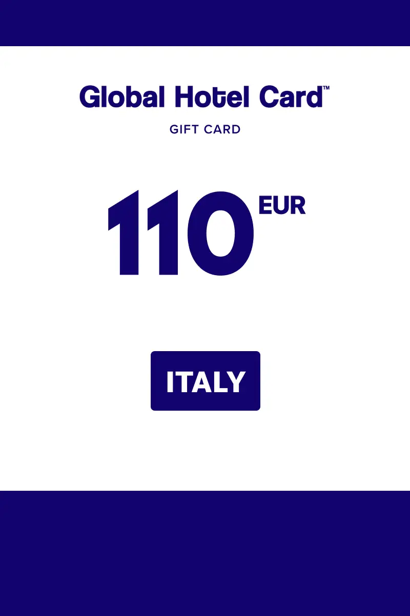 Global Hotel Card 110 EUR Gift Card (Italy) - Digital Key