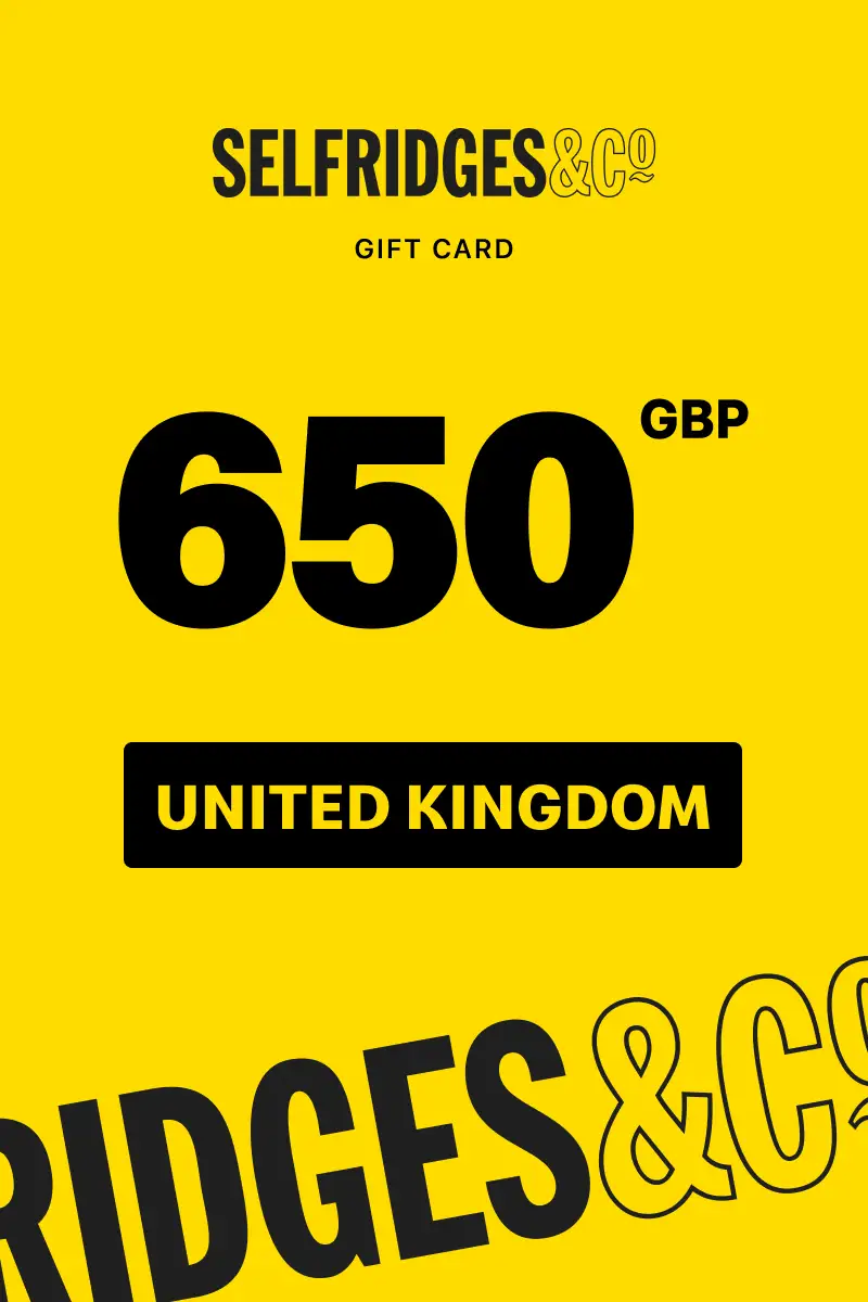 Selfridges 650 GBP Gift Card (United Kingdom) - Digital Key