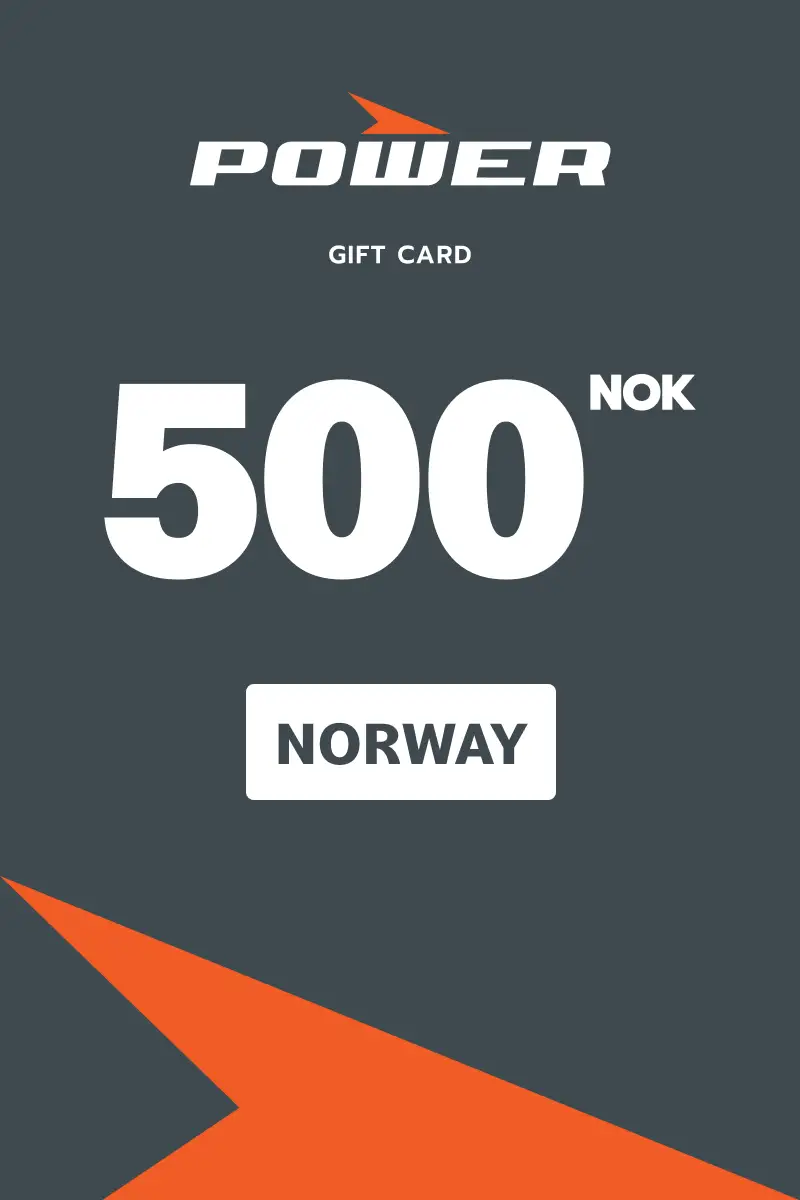 Power 500 NOK Gift Card (Norway) - Digital Key