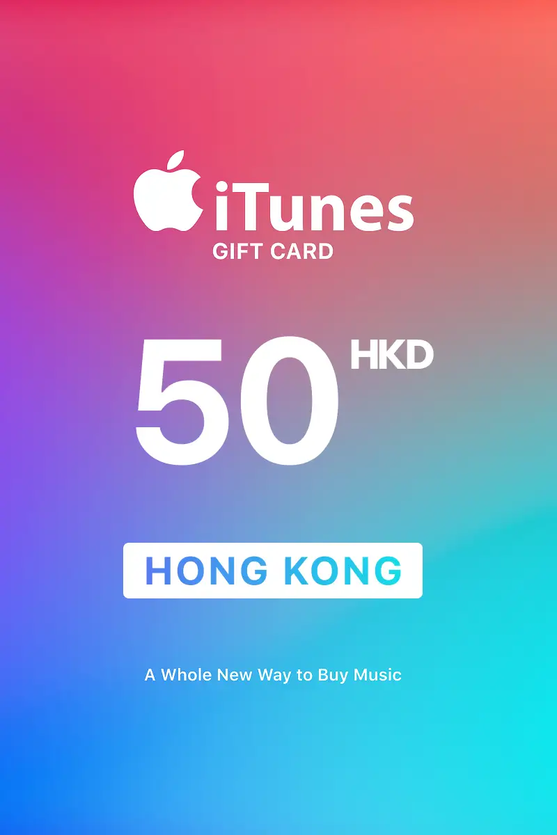 Apple iTunes 50 HKD Gift Card (Hong Kong) - Digital Key