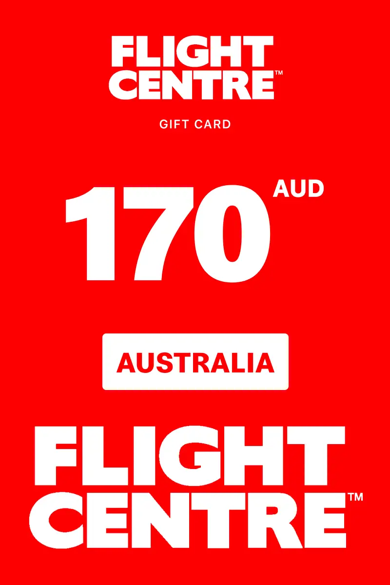 Flight Centre 170 AUD Gift Card (Australia) - Digital Key