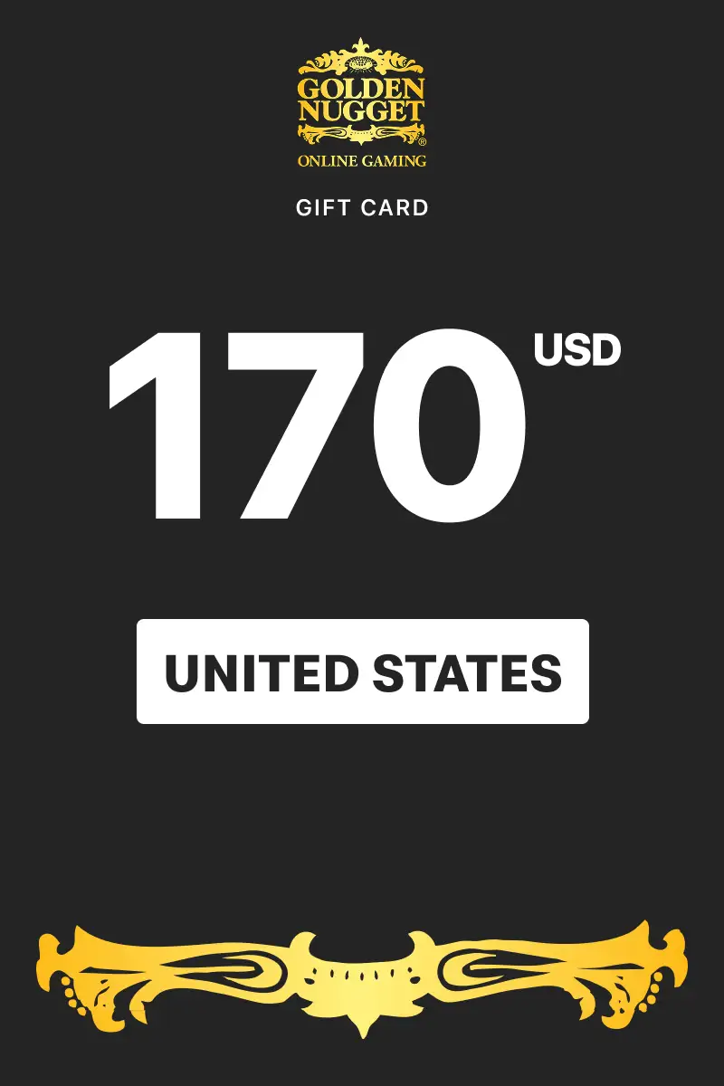 Golden Nugget Casino 170 USD Gift Card (United States) - Digital Key