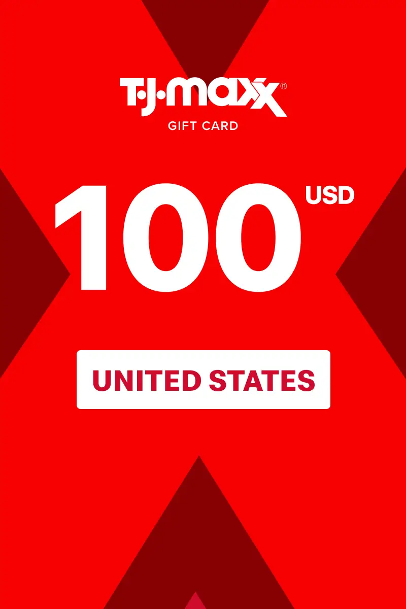 T.J. Maxx 100 USD Gift Card (United States) - Digital Key