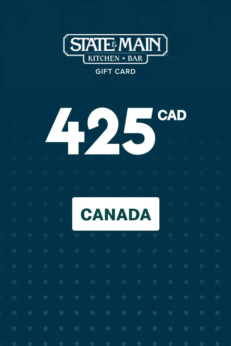 State and Main 425 CAD Gift Card (Canada) - Digital Key