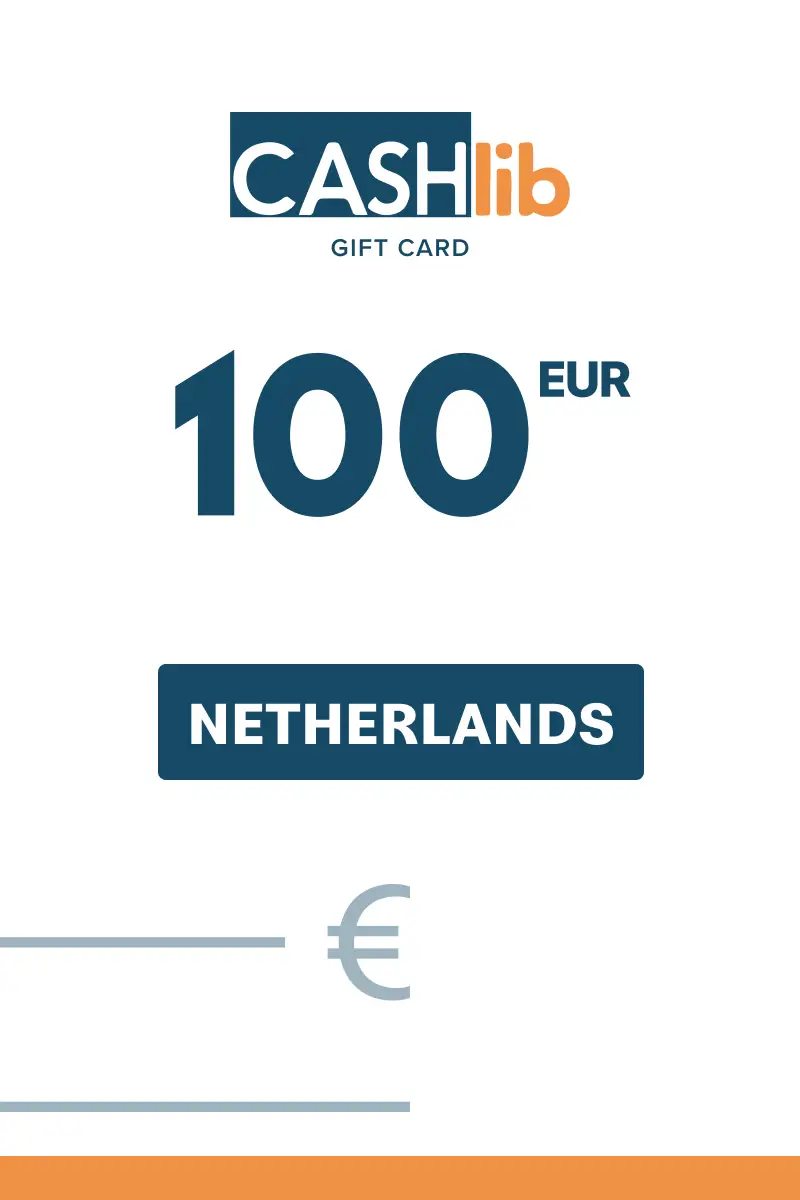 CASHlib 100 EUR Gift Card (Netherlands) - Digital Key