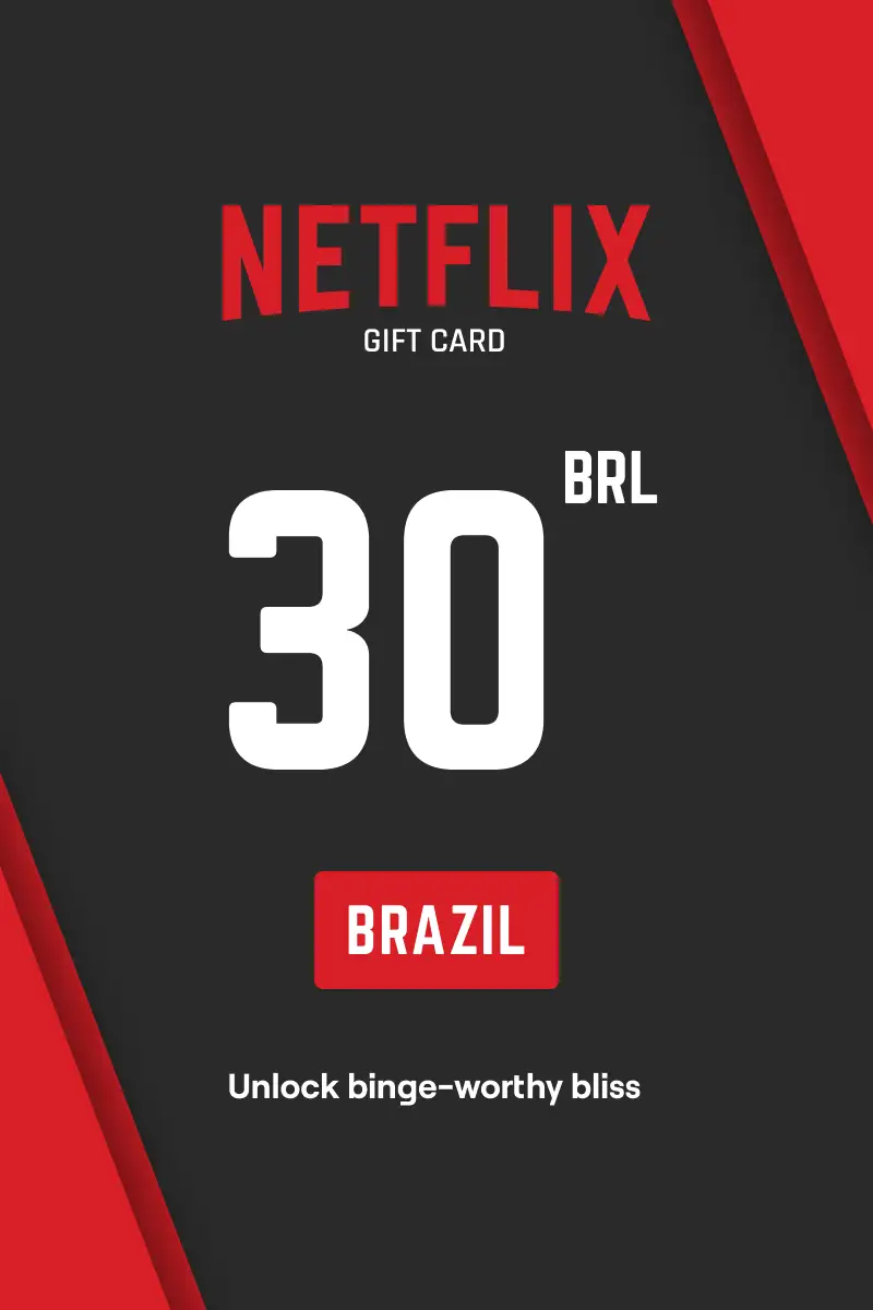 Netflix 30 BRL Gift Card (Brazil) - Digital Key