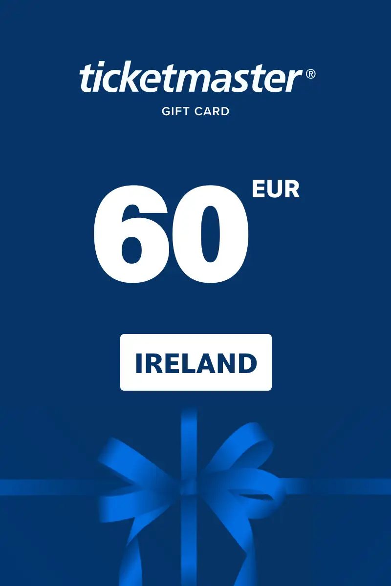 Ticketmaster 60 EUR Gift Card (Ireland) - Digital Key