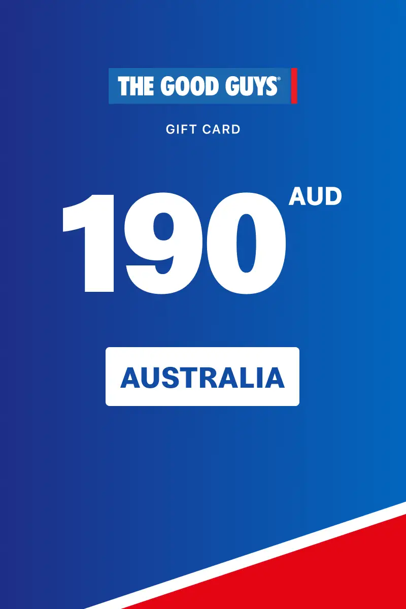 The Good Guys 190 AUD Gift Card (Australia) - Digital Key