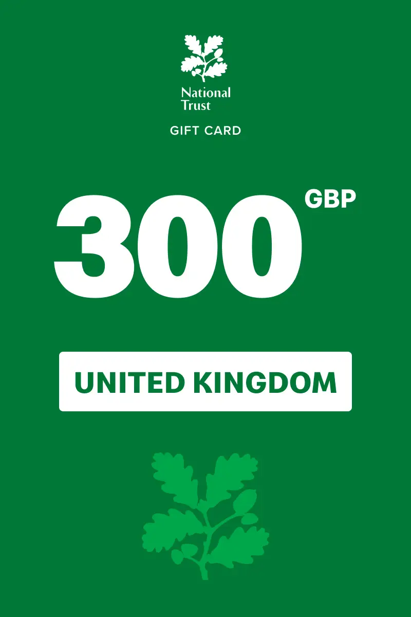 National Trust 300 GBP Gift Card (United Kingdom) - Digital Key