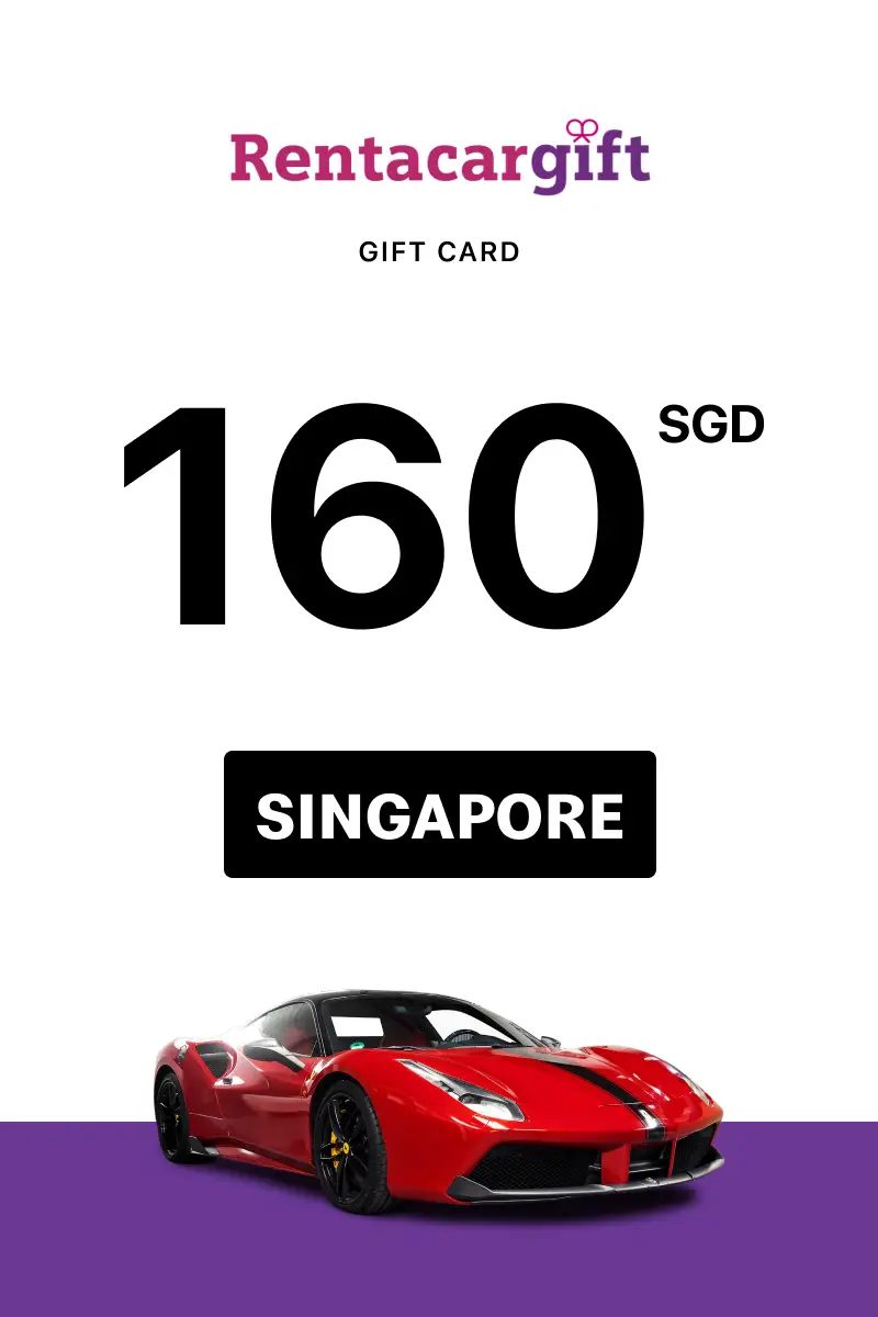 RentaCar Gift 160 SGD Gift Card (Singapore) - Digital Key