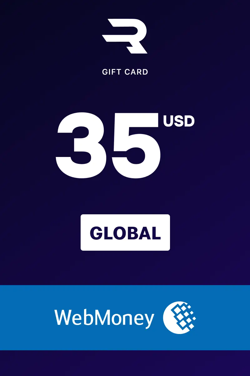 Rewarble WebMoney 35 USD Gift Card (Global) - Rewarble - Digital Key
