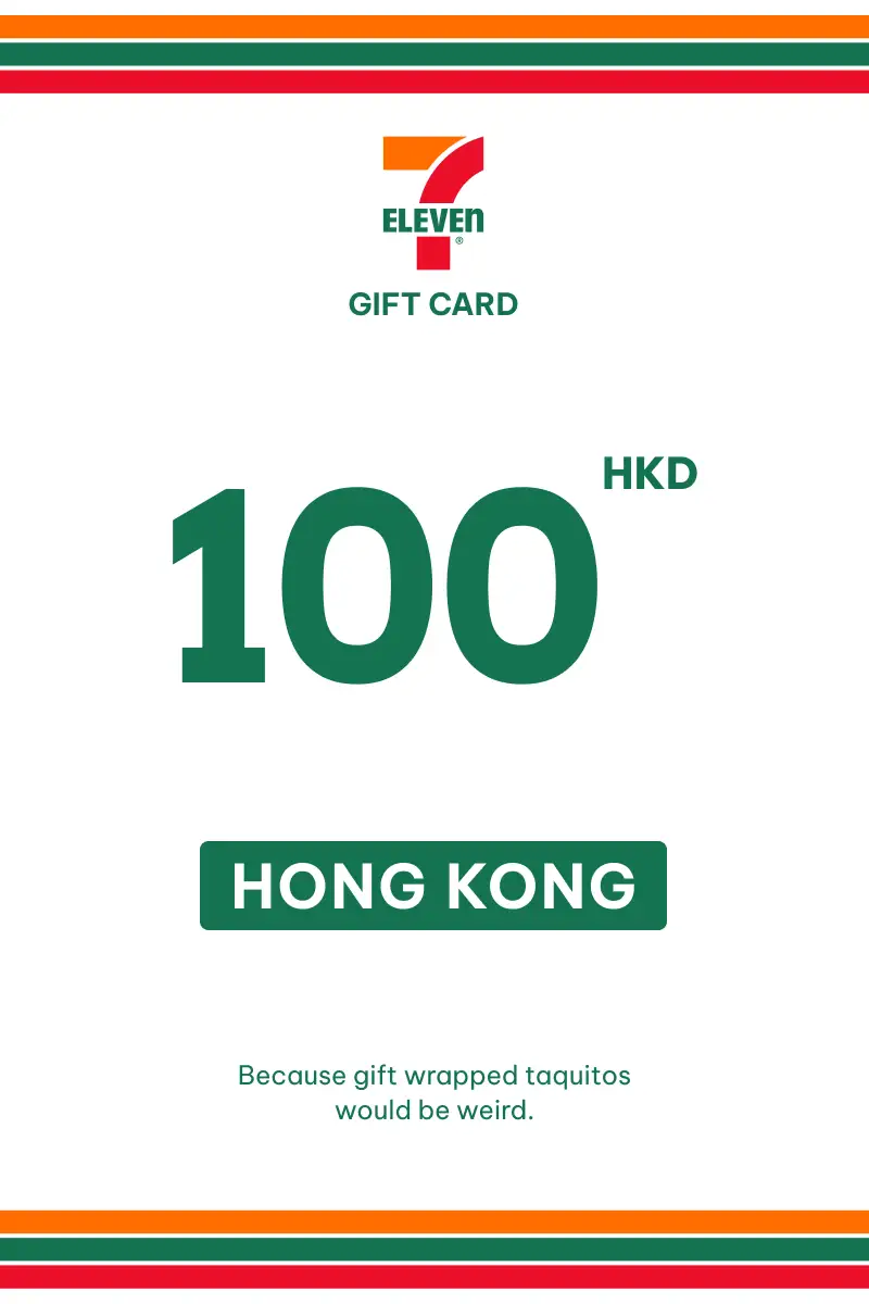 7-Eleven 100 HKD Gift Card (Hong Kong) - Digital Key