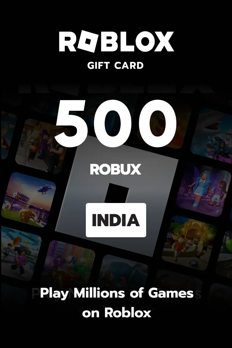 Roblox 500 Robux (India) - Digital Key
