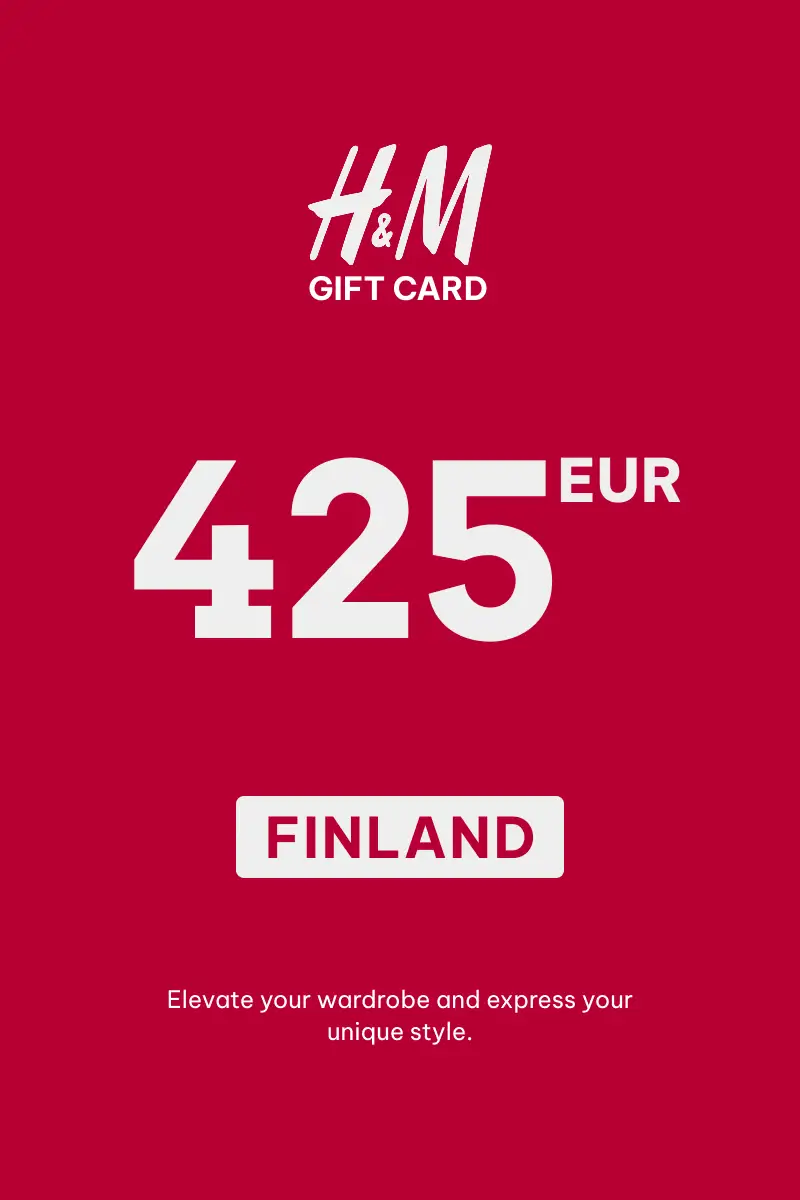 HandM 425 EUR Gift Card (Finland) - Digital Key