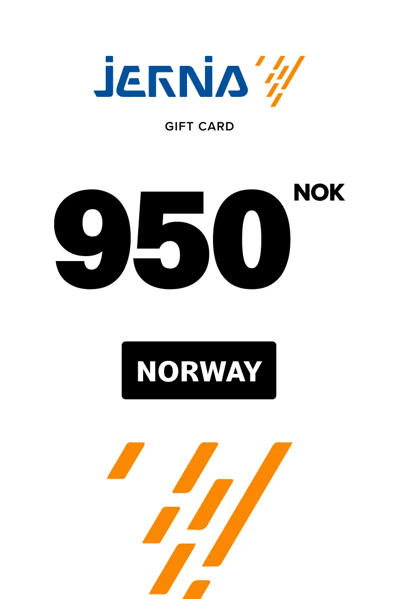 Jernia 950 NOK Gift Card (Norway) - Digital Key