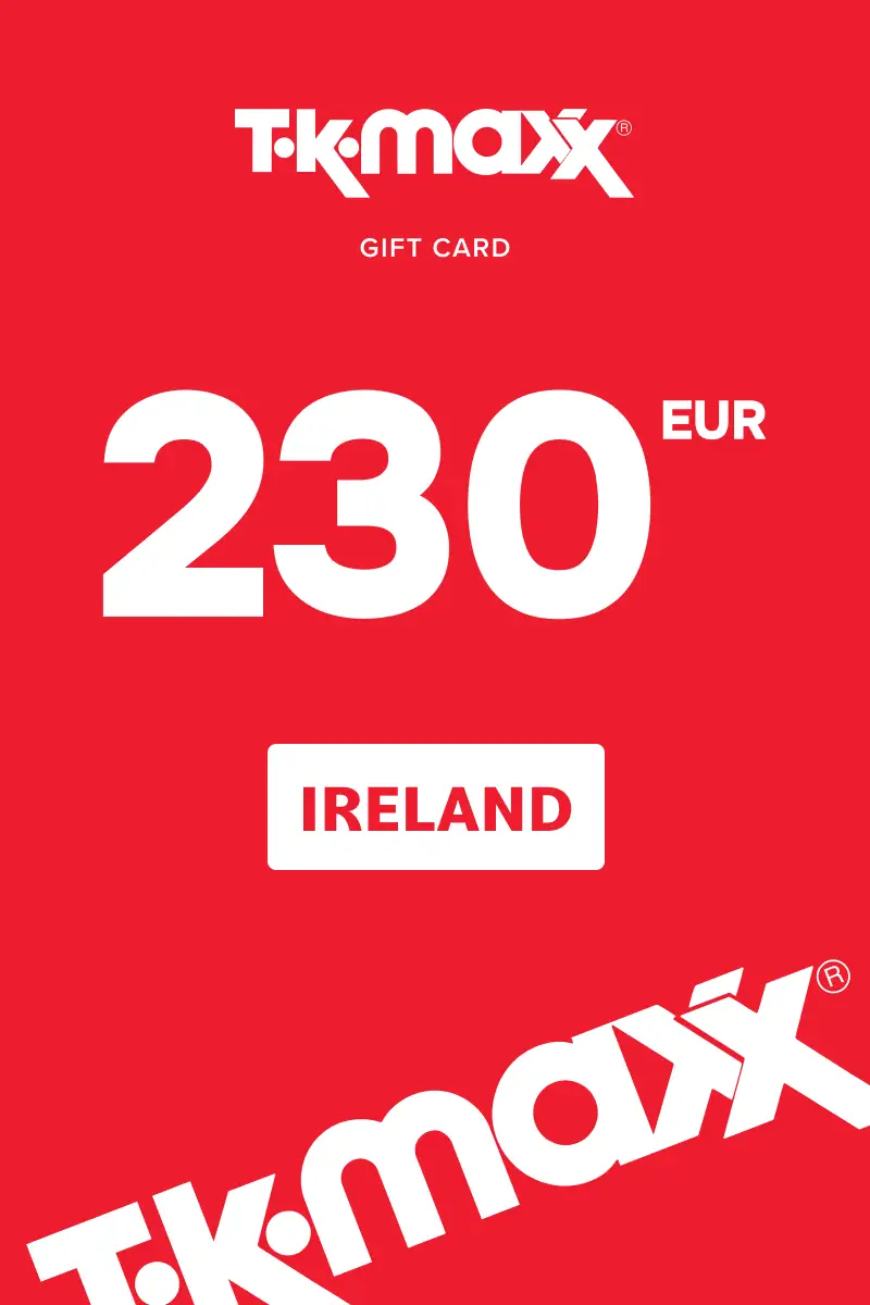 TK Maxx 230 EUR Gift Card (Ireland) - Digital Key