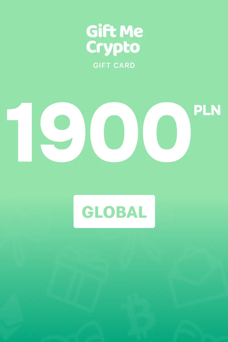Gift Me Crypto 1900 PLN Gift Card (Global) - Digital Key