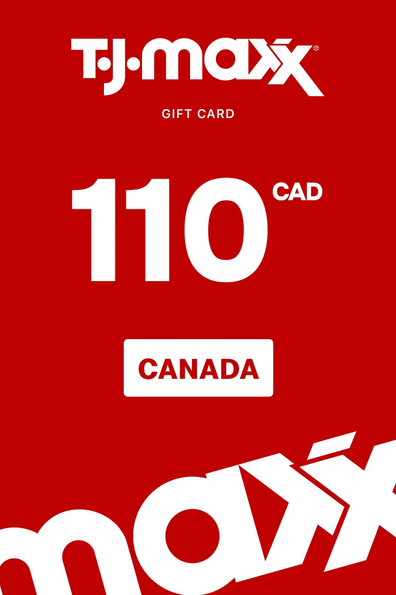 TJX 110 CAD Gift Card (Canada) - Digital Key