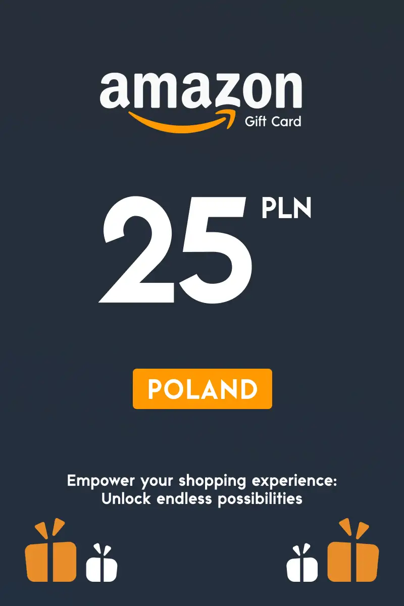 Amazon 25 PLN Gift Card (Poland) - Digital Key