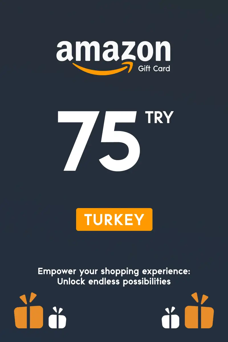 Amazon 75 TRY Gift Card (Turkey) - Digital Key