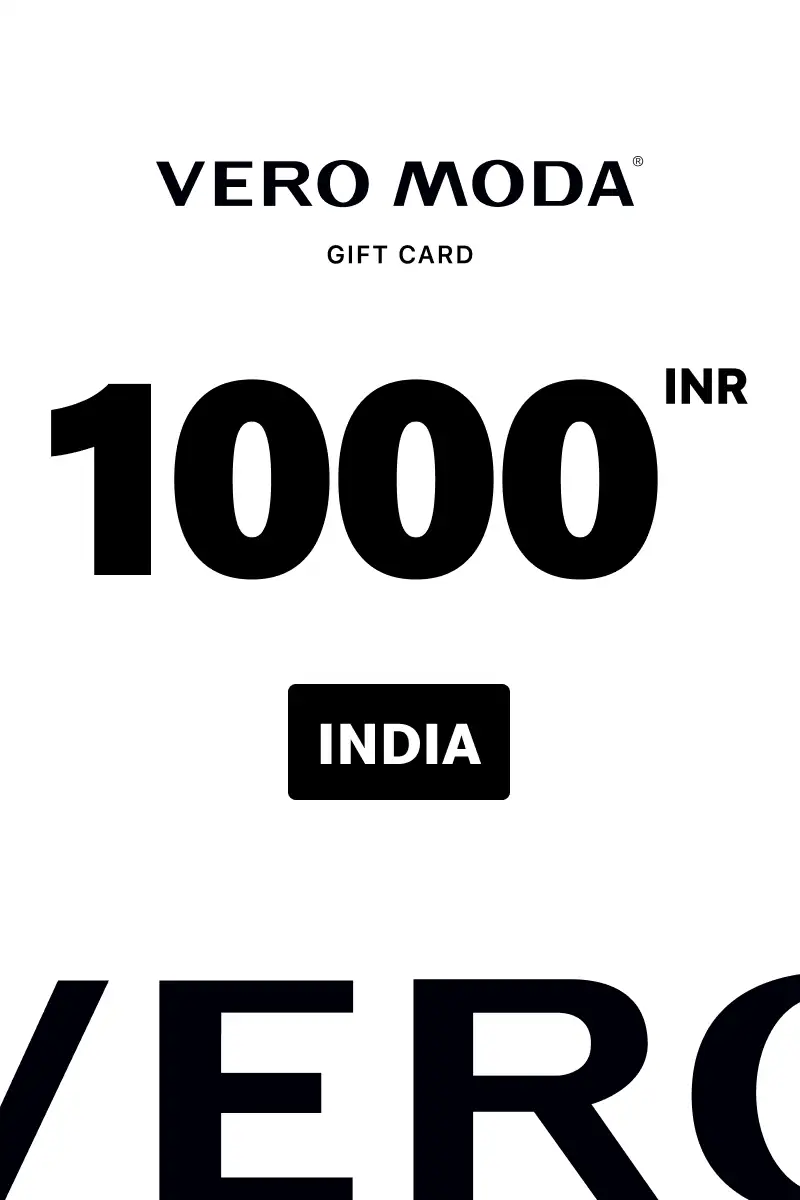 Vero Moda 1000 INR Gift Card (India) - Digital Key