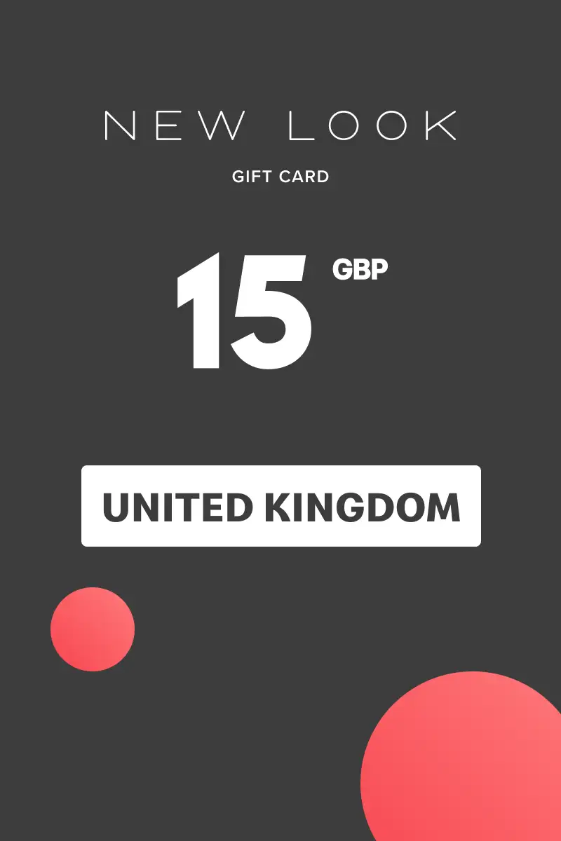 New Look 15 GBP Gift Card (United Kingdom) - Digital Key