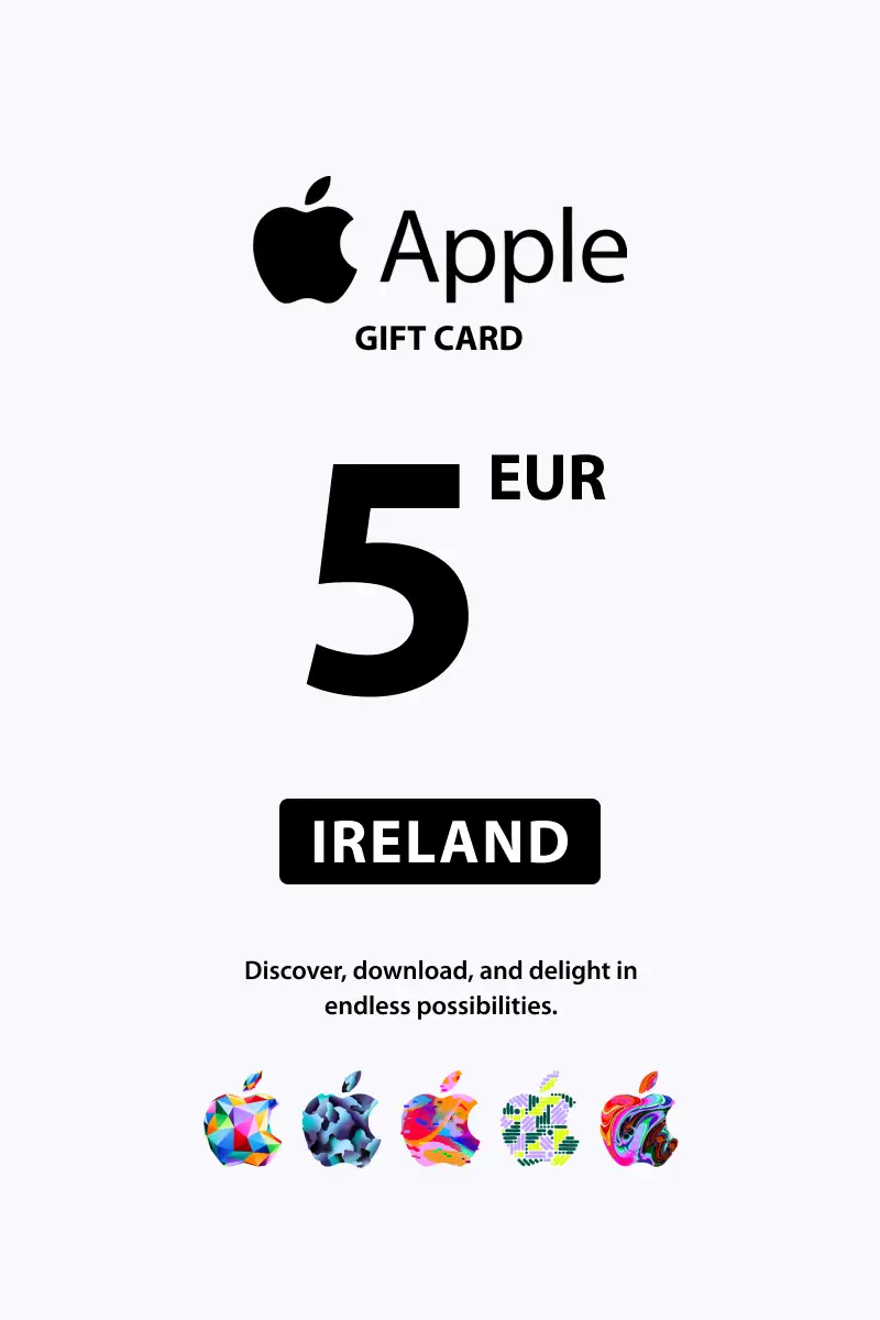 Apple 5 EUR Gift Card (Ireland) - Digital Key