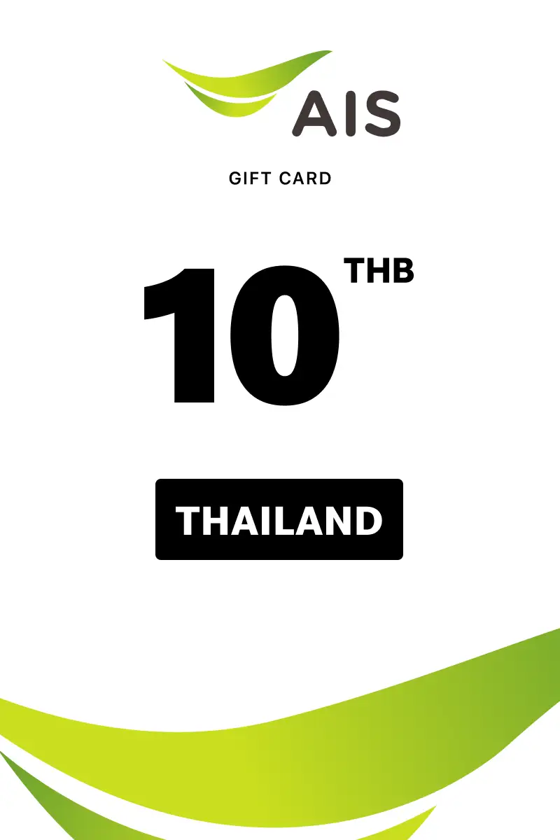 AIS 10 THB Gift Card (Thailand) - Digital Key
