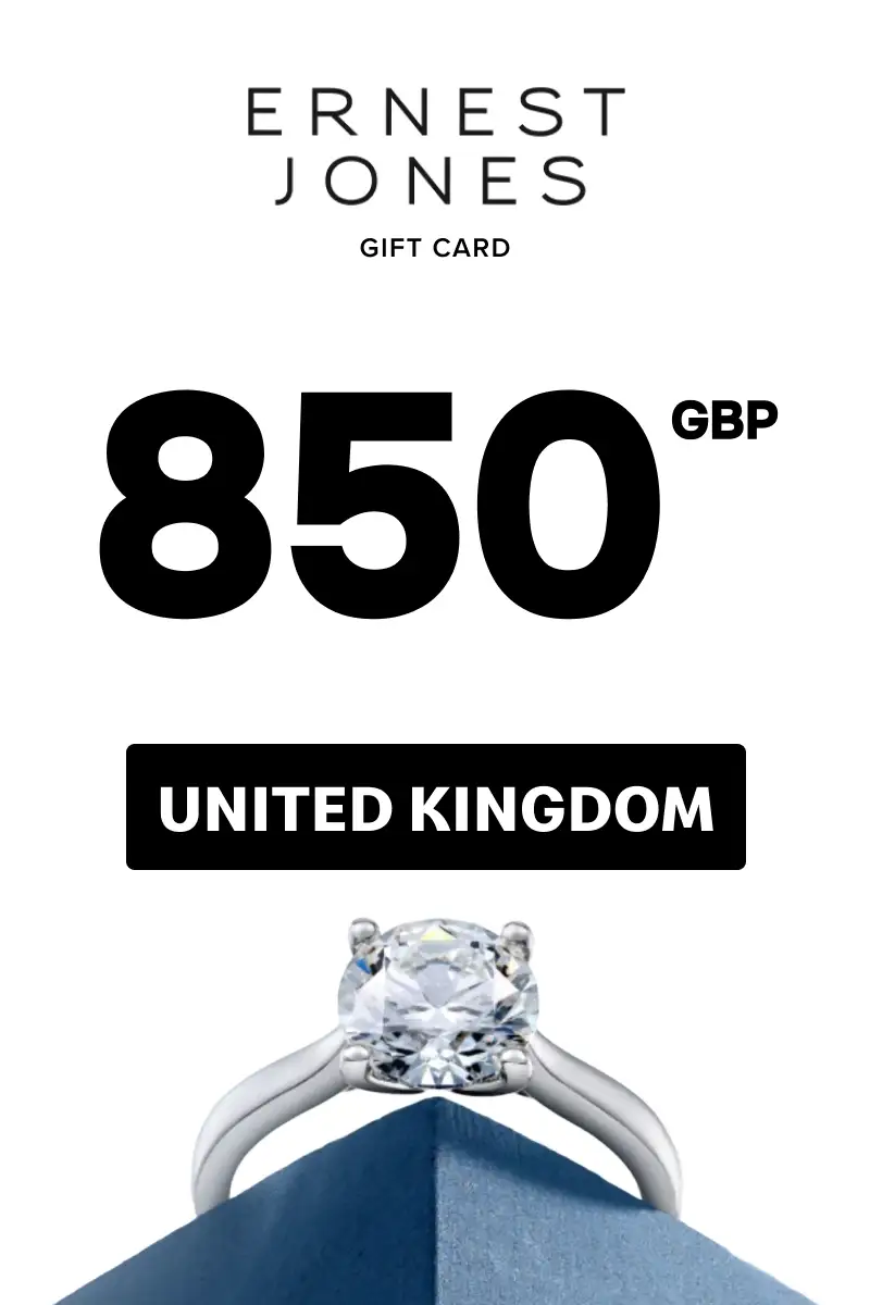 Ernest Jones 850 GBP Gift Card (United Kingdom) - Digital Key