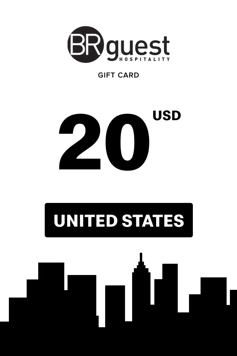 BR Guest Hospitality 20 USD Gift Card (United States) - Digital Key