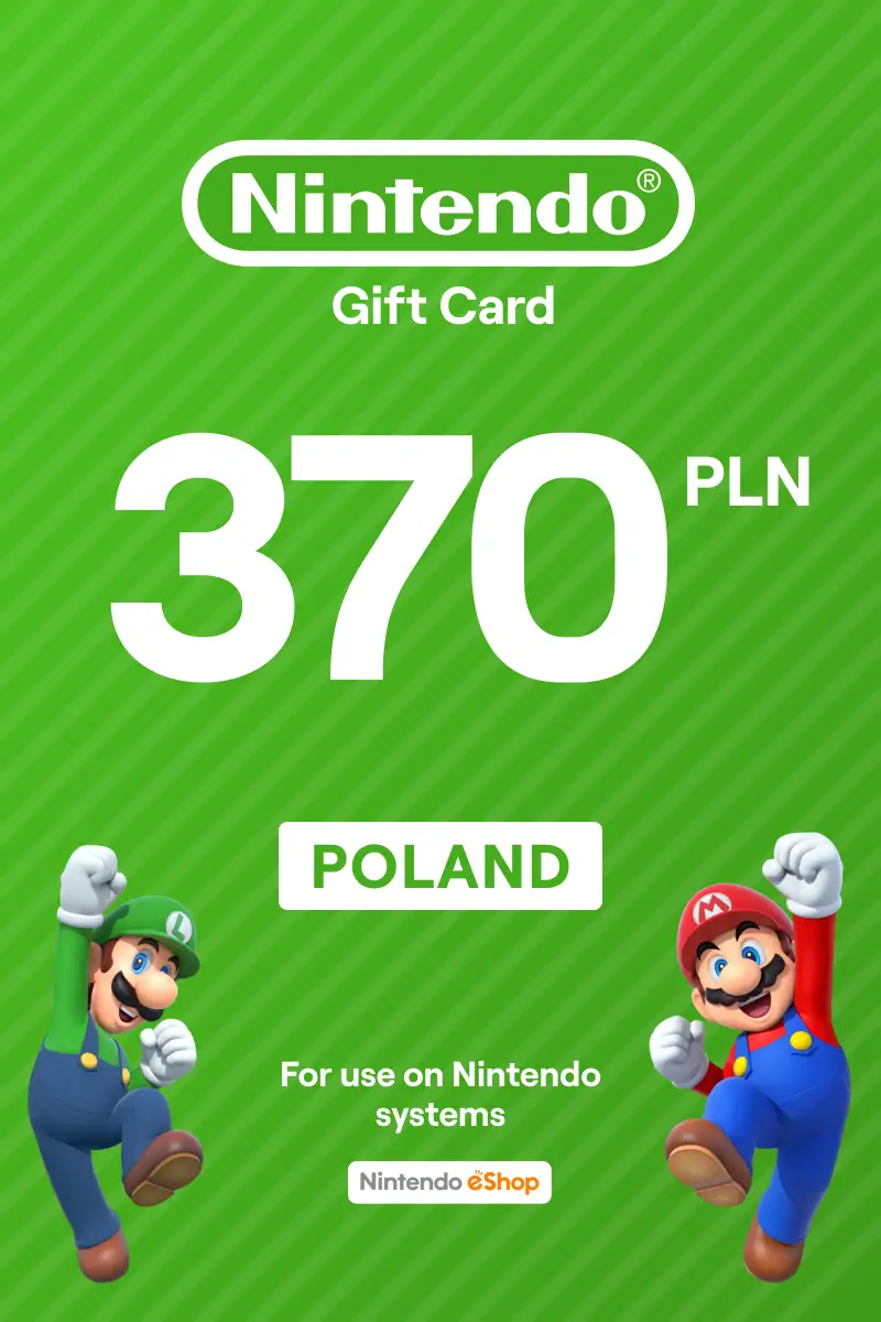 Nintendo eShop 370 PLN Gift Card (Poland) - Digital Key