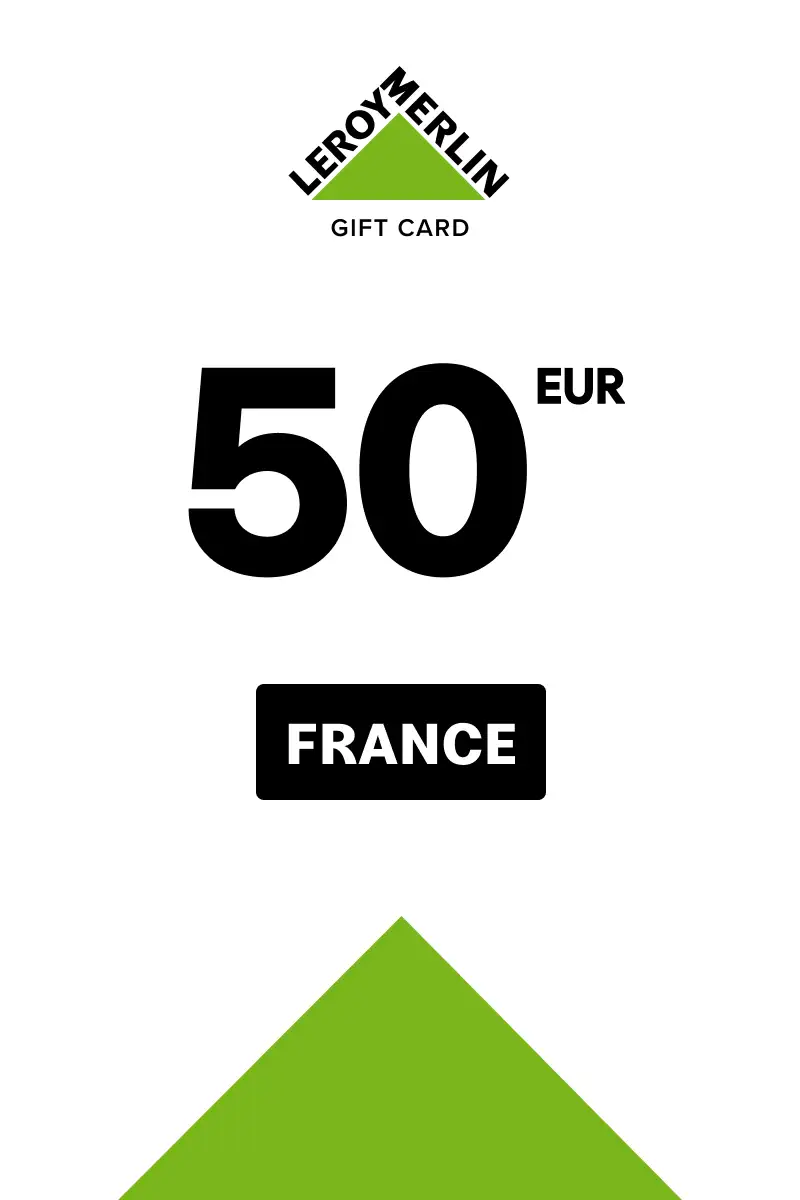 Leroy Merlin 50 EUR Gift Card (France) - Digital Key