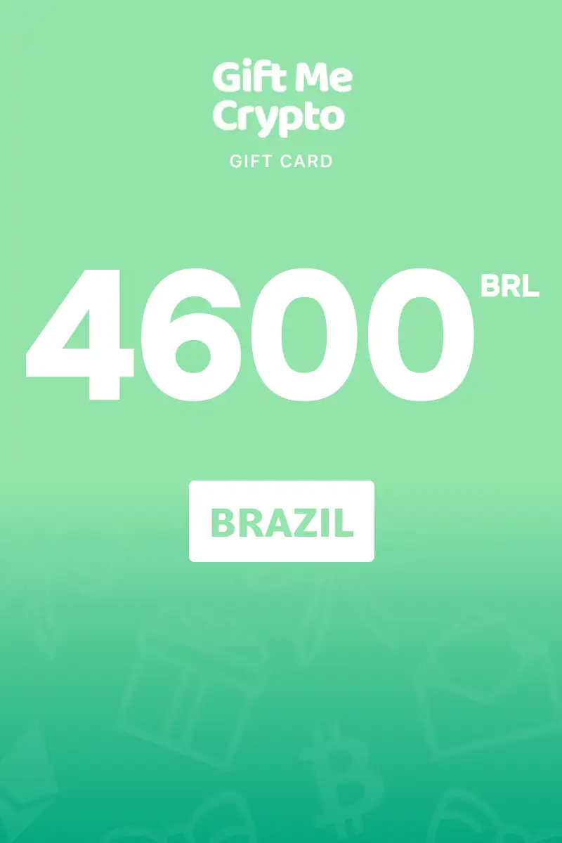 Gift Me Crypto 4600 BRL Gift Card (Brazil) - Digital Key
